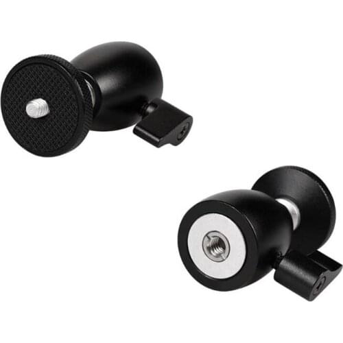 Foleto Q39 360 Degree Rotation Panoramic Metal Ball Head Tripod Adapter for canon nikon sony DSLR & Digital Cameras