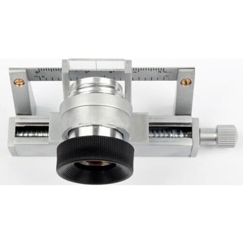 Optical Linen Tester Magnifier Fabric Density Analysis Magnifying Glass Double Lenses Measuring Loupe Magnification 10x 20x