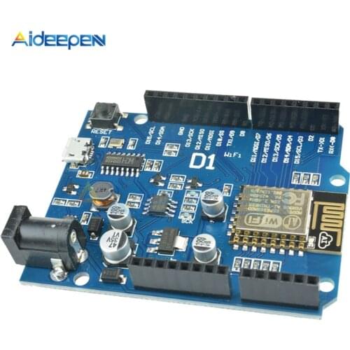 OTA WeMos D1 CH340 CH340G WiFi Development Board ESP8266 ESP-12 ESP-12E Module For Arduino IDE UNO R3 Micro USB ONE 3.3V 5V 1A
