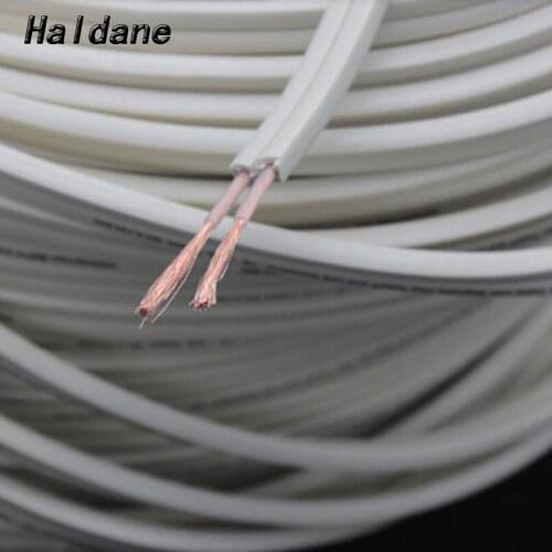 Haldane HIFI Audio 4N OFC NW Professional Audio Speaker Sound Cable Line Oxygen Free Copper Speaker Wire for Home Theater DVD