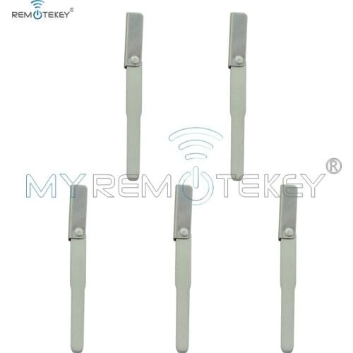 Remtekey 5pcs KOBJTF10A Smart emergency key blade for Landrover LR4 Evoque Sport Jaguar F XJ XF 2010-2015 small insert key balde