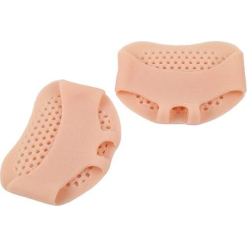 SEBS Silicone Toe Pad Honeycomb Forefoot Cushion Pad Shock Absorption Massage Anti-slip Toe Bracer Foot Care Tool