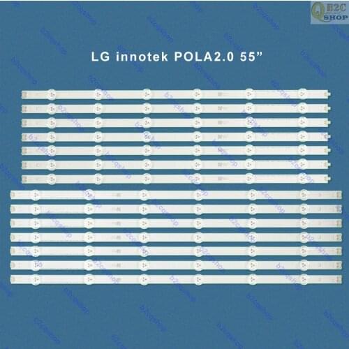LED TV backlight strip kit LG innotek POLA2.0 55 for LG 55LA6200-CN 55LN5400-CN