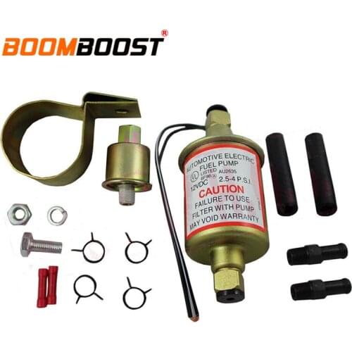 Universal electric fuel pump Low Pressure Voltage 12V High Efficiency Oil Burning Pump Gasoline Petrol Fuel Feed Pump