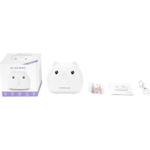 USB Rechargeable Nail Dryer LED Nail Lamp UV Lamp for Curing Gel Nail Polish With Motion Sensing Manicure Pedicure Salon Tool