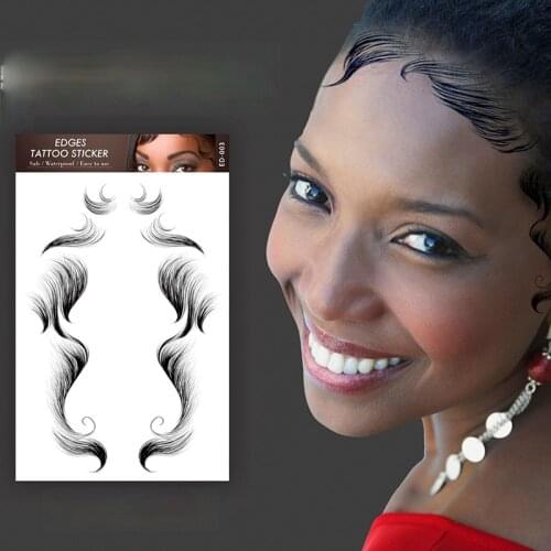 Temporary Tattoo Sticker Baby Hair Tattoo Stickers Creating The Seriously Real Baby Hair Tattoo Sticker For You Hairline Sticker