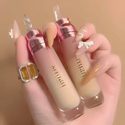 3Color Face Liquid Concealer Cream Waterproof Primer Base Foundation Circle Cream Facial Concealer Makeup Oil Control Cosmeticos