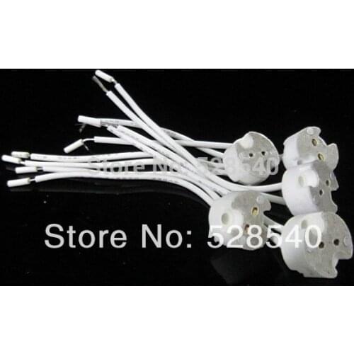 10pcs LED GU5.3 MR16 lamp holders/base/sockets LC001
