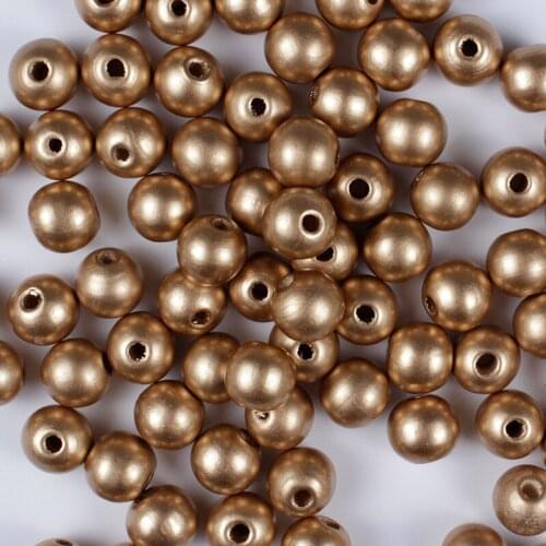 10Pcs/Lot 6mm 8mm 10mm 12mm Wood Beads Round Loose Spacer Beads For Jewelry Making DIY Bracelet Necklace Accessories