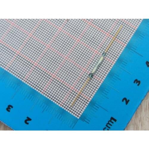 Free shipping with tracking Original 100pcs Reed Switch/magnetic switch/Gold-plated glass size 2*14MM Normally open
