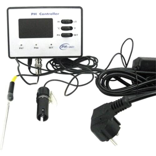 Digital pH Meter Tester 0.00-14.00 Hydroponics Aquarium ATC pH Monitor