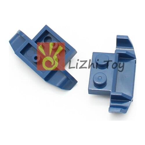 MOC Parts 50949 Plate Modified 1x2 with Racers Car Grille Bumper Bricks Building Blocks Parts Accessories Compatible Toy