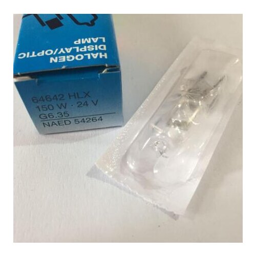10pcs, HLX 64642 24V 150W halogen lamp,HLX64642 24V 150W,NAED 54264 projector bulb G6.35 surgical lights