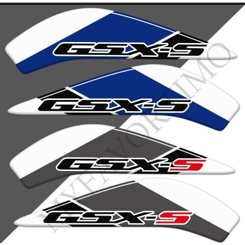 GSX - S GSXS 750 1000 For Suzuki GSX-S125 GSX-S750 GSX-S1000 Tank Pad Protector Stickers Decal Fender Protection 2019 2020 2021