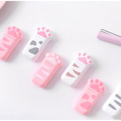 Cat Claw Portable Correction Tape Gift Stationery Student School Office Supply M17F