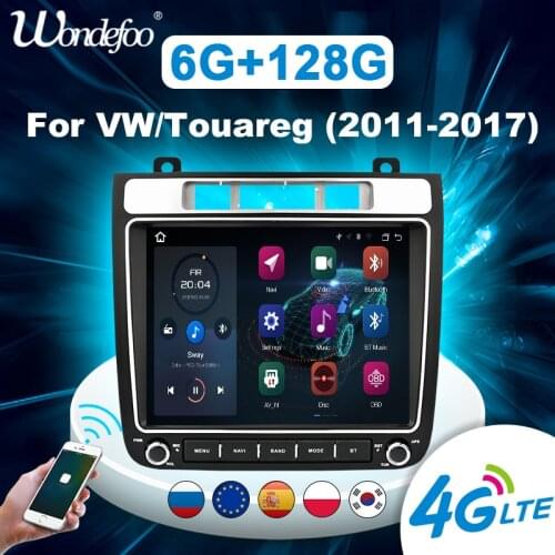 2 din Android 10 Car Radio Carplay For VW/Volkswagen/Touareg 2011-2017 autoradio 8.4'' stereo Multimedia Player Navigation GPS