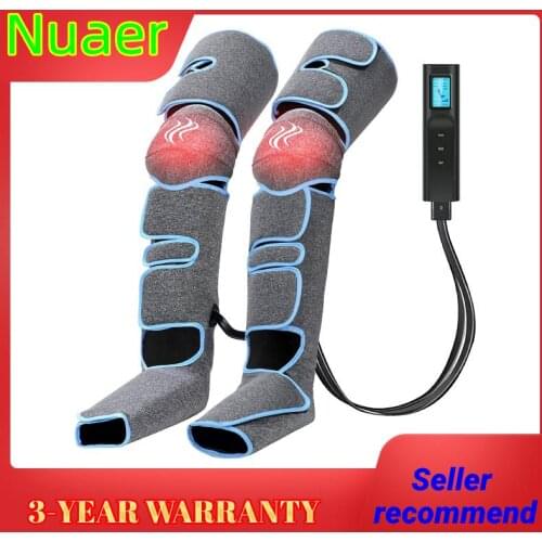 Leg Massager Foot Massager for Circulation and Relaxation, Professional Pressotherapy, with Manual Control 6 Modes 3 Intensities