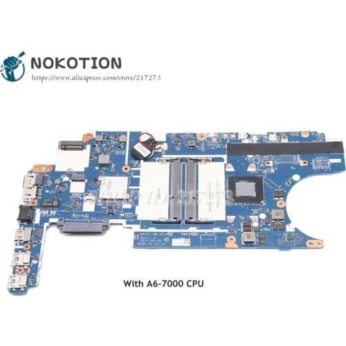 NOKOTION For Lenovo thinkpad E455 Laptop Motherboard FRU 04X4982 AAVE1 NM-A231 Mainboard A6-7000 CPU DDR3