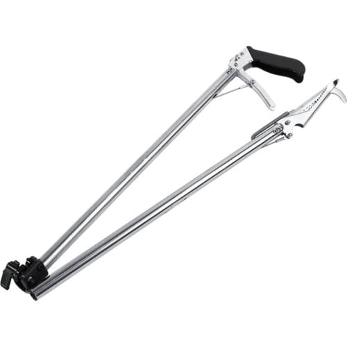 2018 NEW portable folding 40" Extra Heavy Duty Reptile Snake Tongs Stick Grabber Catcher Pro Herp Handling Wide Jaw Tool