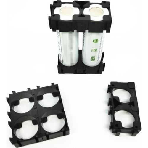 3000pcs/lot MasterFire 2x Cell AA Battery Spacer Radiating Shell Plastic Heat Holder Bracket Batteries Storage Box Brackets