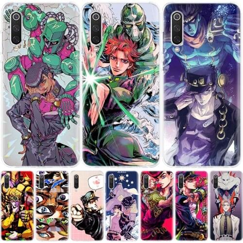 JoJo Bizarre Adventure Anime Silicon Phone Case For Xiaomi Redmi Note 10 9 8 9S 8T 7 6 5 6A 7A 8A 9A 9C Pro Customized Cover Coq