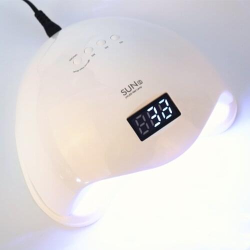 SUN5 UV Lamp 48W LED Nail Dryer 24LED Manicure Lamp Double Light Auto Motion Drier For Curing nails Gel Polish Nail Art Tools