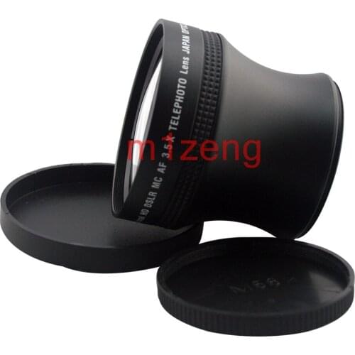58mm 3.5x TELE Telephoto LENS Magnification for 58 mm canon 60d 70d 650d 700d 1100d 18-55mm nikon DSLR/SLR Digital Camera