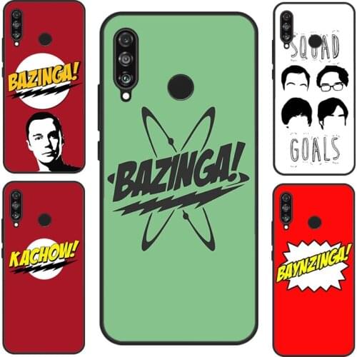 Bazinga The Big Bang Theory TV For Huawei P40 Lite P20 P30 Pro Mate 20 Lite Nova 5T P Smart 2019 Case For Honor 8X 9X 10i