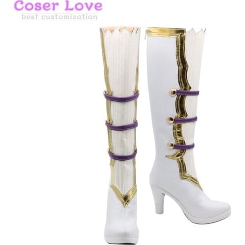 Rage of Bahamut GENESIS Cosplay Shoes Boots Halloween Carnival Christmas Shoes