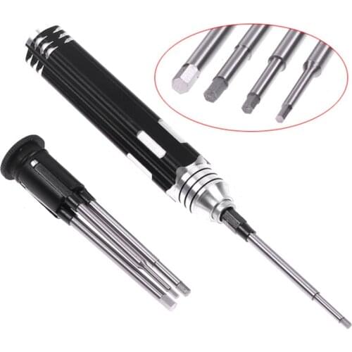 ZMR RC Tools 4 in 1 Hex Screw Driver Tools Set Kit 1.5 2.0 2.5 3.0 mm for RC drone Helicopter Car Model airplane aircraft