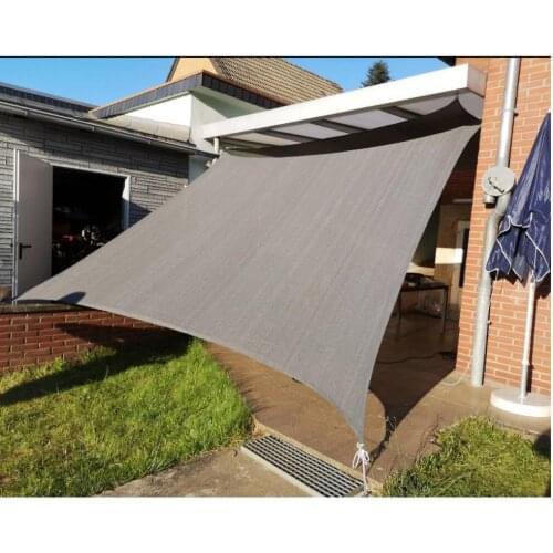 3x3m Square Sun Shelter Shed Waterproof oxford cloth Awning Sun Shading Net Outdoor balcony Yard Garden Hiking Sun Shade Sail