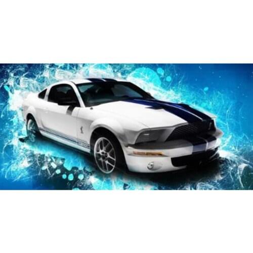 5D DIY diamond embroidery diamond painting cross stitch running car art Diamond mosaic painting home decoration Christmas gift