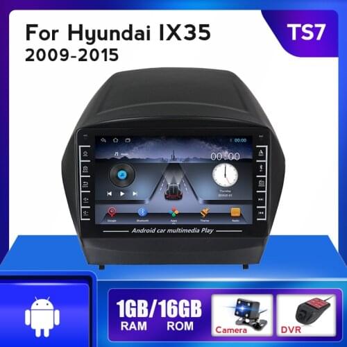Android Car Radio IPS Screen Multimedia Video Player For Hyundai Tucson 2 ix35 2009 - 2015 Support Carplay Wifi 1+16G 2 Din DVD