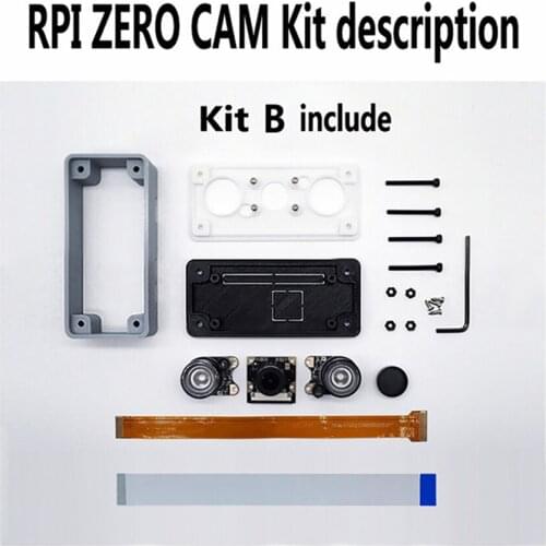 Camera Case Camera + Shell 3D Printer Spare Parts for Raspberry Zero/ Zero W Accessories