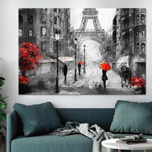 Canvas Painting Wall Pictures Art Europe Style Home Decor Landscape Wall Posters Modern Quadro Living Room Decor Canvas Prints