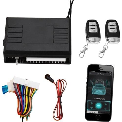 Mobile phone Bluetooth keyless access app, open the trunk, one drag three remote control central locking system