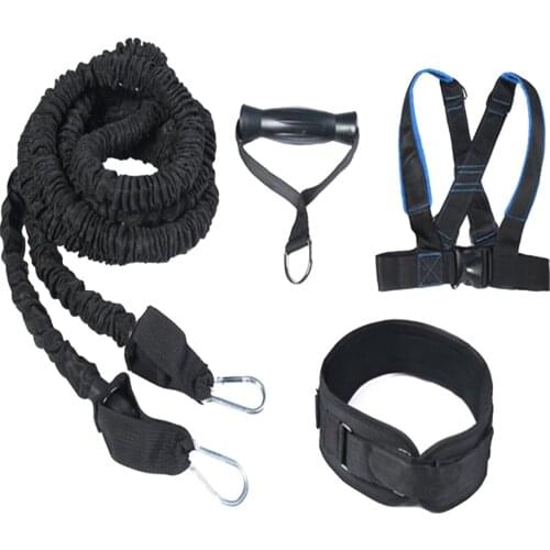 Training Resistance Band Set Strength Shoulder Strap Harness Vest Resistance Bungee Band Running Speed Football Bungee Training