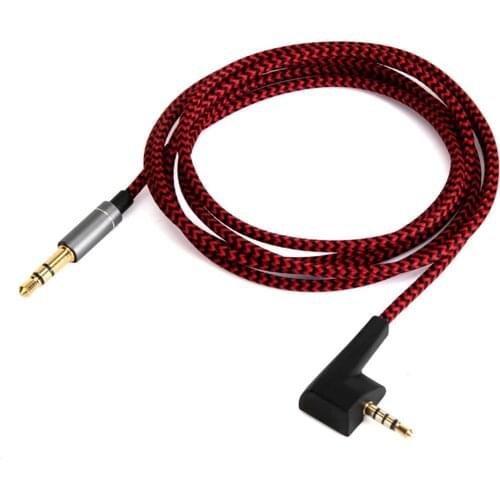 OFC Braided Replacement Cable Extension Cord Wire For Sennheiser HD438 HD439 HD461 HD461i HD461G HD471 HD471i HD471G Headphones