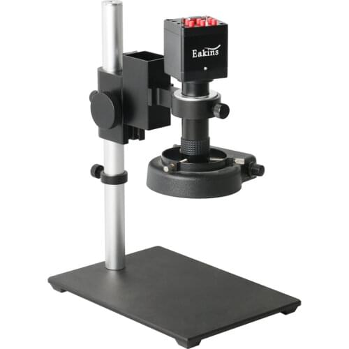 HD 1080P HDMI VGA Industrial Electronic Microscope Camera 130X Adjustable C-Mount Lens 56LED Ring Light For PCB Soldering Repair