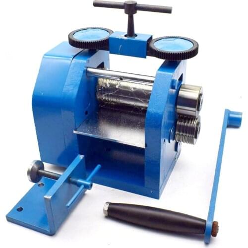 High Quality Russian Bule Manual Rolling Mill Jewelry 110MM Roller Machine Jewelry Tool and Equipment