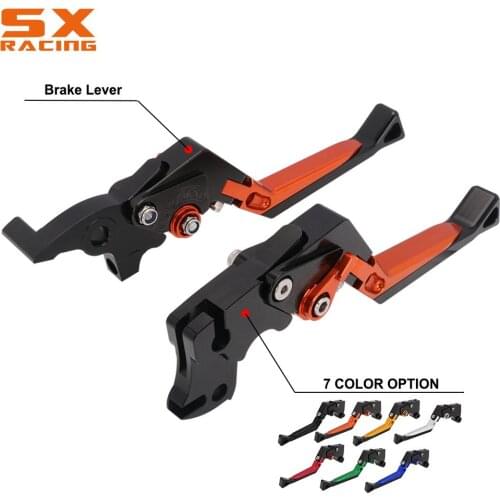 Motorcycle CNC Pivot Brake Clutch Levers Adjusted for KTM RC390 RC200 RC125 Duke390 Duke200 Duke125 RC Duke 390 200 125 13-19