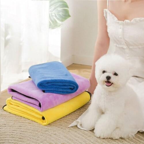 Pet Products Pet Absorbent Towels For Dogs And Cats For Bathing Pets Super Absorbent And Quick-drying Towels Teddy Large Special