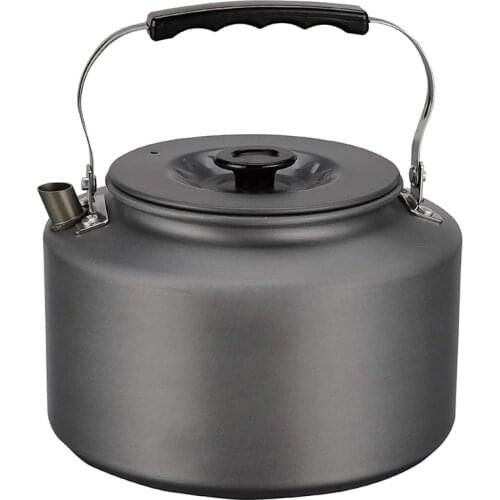 Camping Kettle 2.0L Open Campfire Coffee Tea Pot Fast Heating Outdoor Gear Great for Boiling Water Ultralight Portable