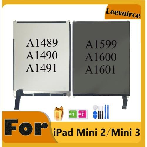 LCD For Replacement For Apple iPad mini1 mini2/3 A1489 A1490 A1491 LCD Mini 3 A1599 A1600 A1601 For iPad Mini A1432 A1454 A1455