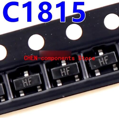 100pcs C1815 2SC1815 HF SMD triode SOT-23