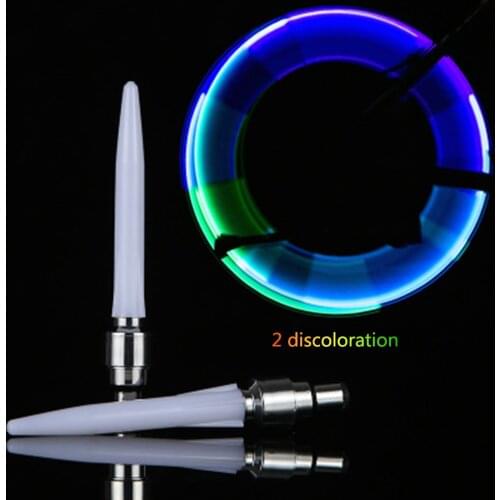 2PCS Bicycle Valve Light Bike Valve Lamp Tire Caps LED Lamps Flash Light Wheel Light for Cars Bikes Motorbikes