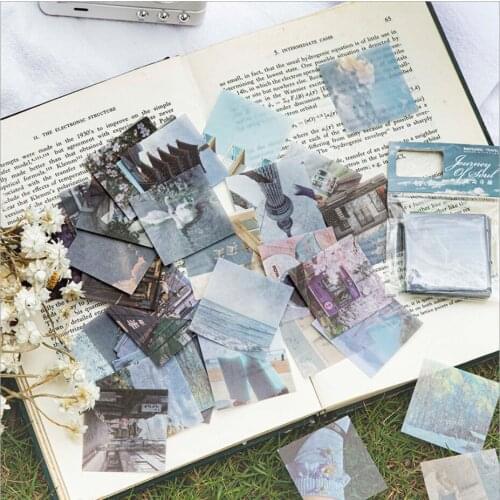 50washi Paper Sticker Creative Ins Wind Hand Account Material Decoration Diy Stitching 2021 School Stationery Notebook Scrapbook