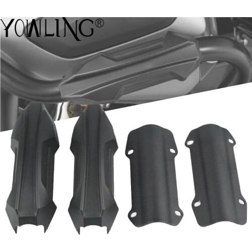 Motorcycle Accessories For 790DUCK 790 R Engine Crash bar Protection Bumper Decorative Guard Block in 25mm