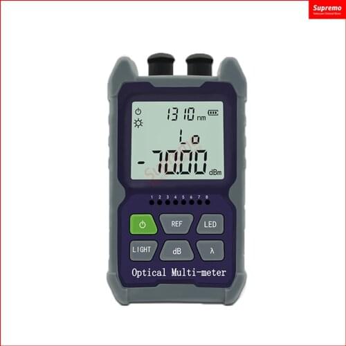 Free Shipping Mini 4 in 1 Optical Power Meter Visual Fault Locator Network Cable Test Optical Fiber Tester 5KM 15KM 30KM VFL