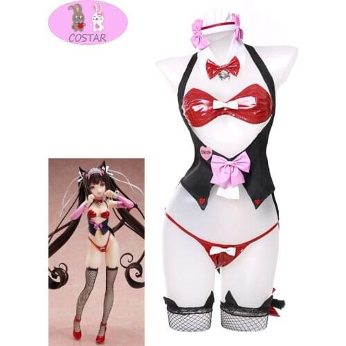 COSTAR Hot Anime NEKOPARA Chocolate Shokora Cosplay Costume Sexy Bunny Girl Costume Women Girls